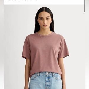 Everlane Dusty Rose Short Sleeve Tee